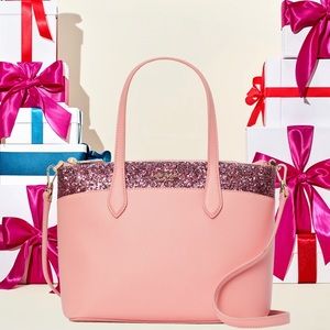 🌲Kate Spade Flash Glitter Satchel